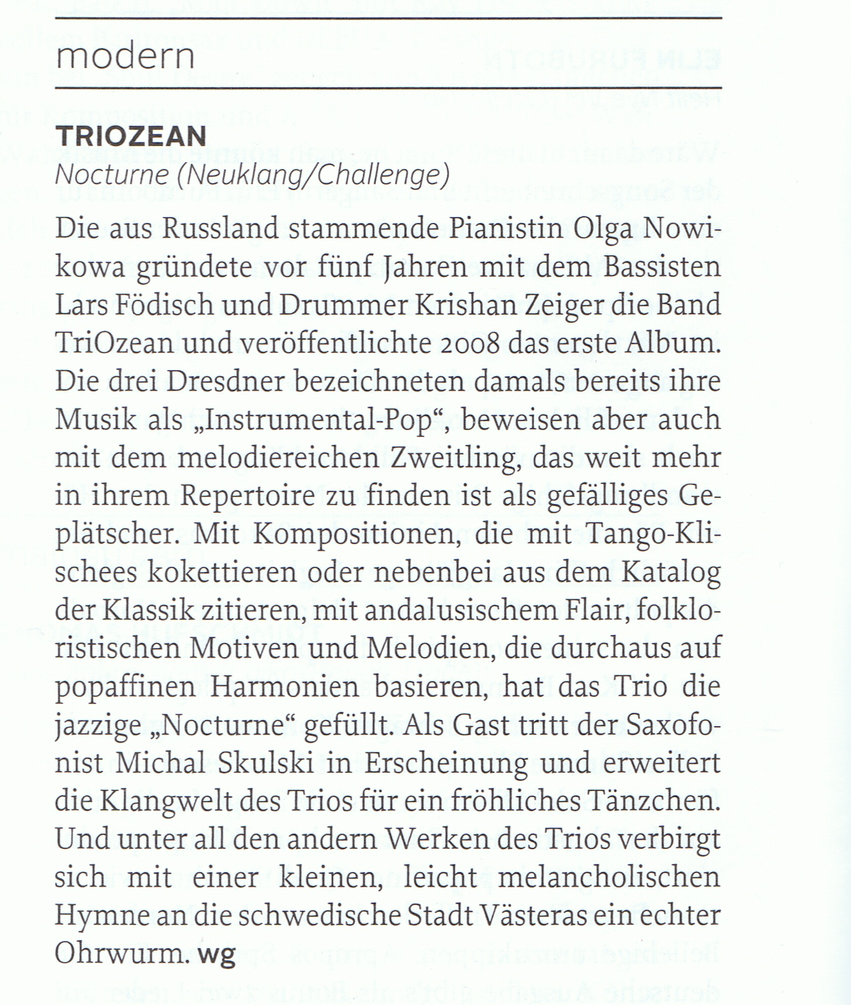 Jazzthing - Februar/März 2012